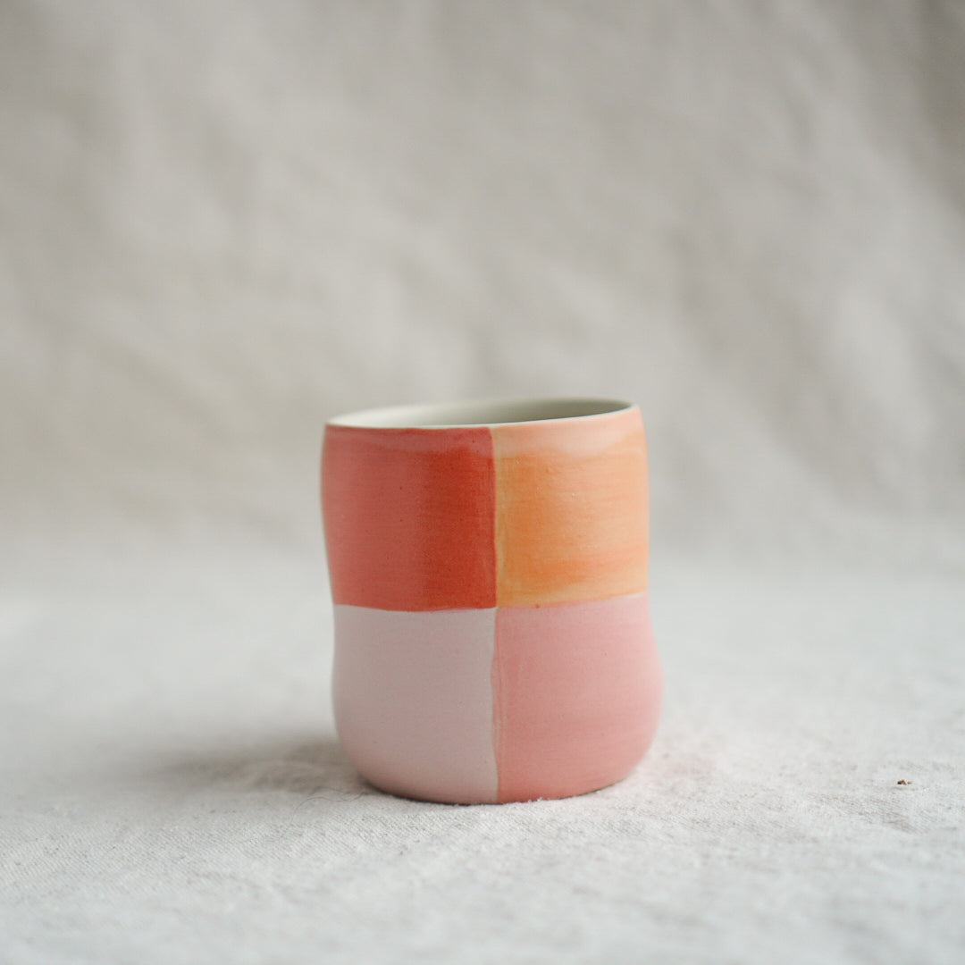Color Block Tumbler