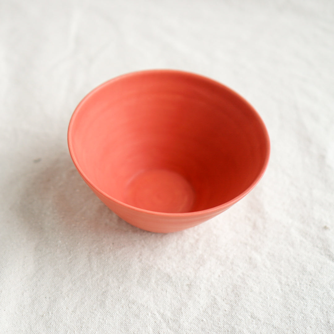 Small Coral Catchall Bowl