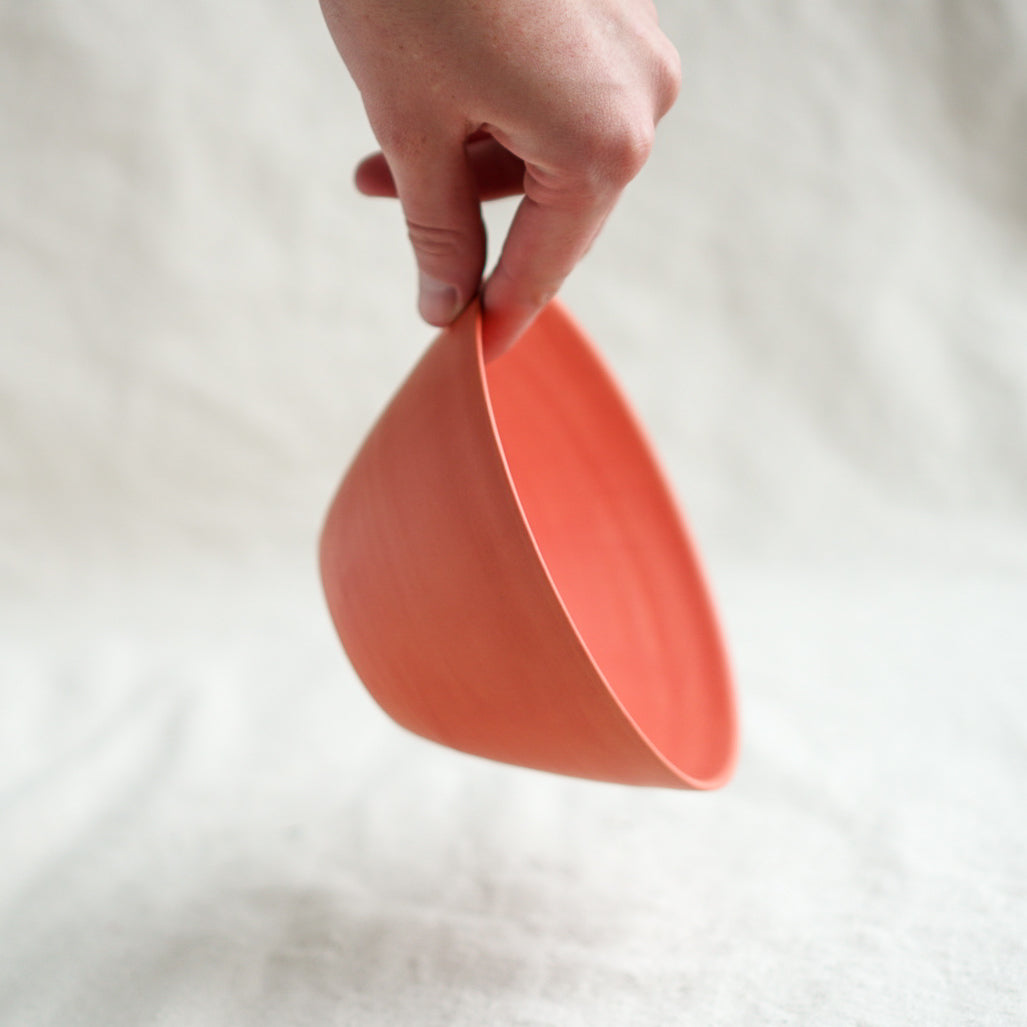 Small Coral Catchall Bowl
