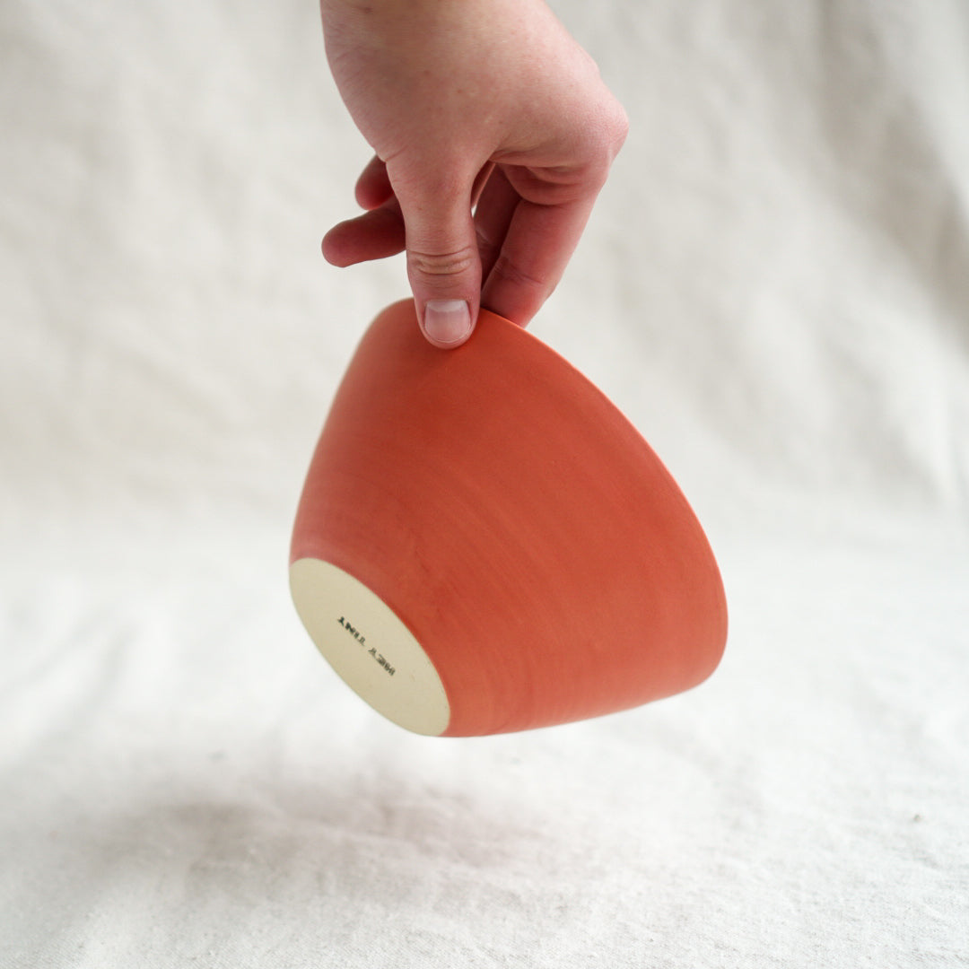 Small Coral Catchall Bowl