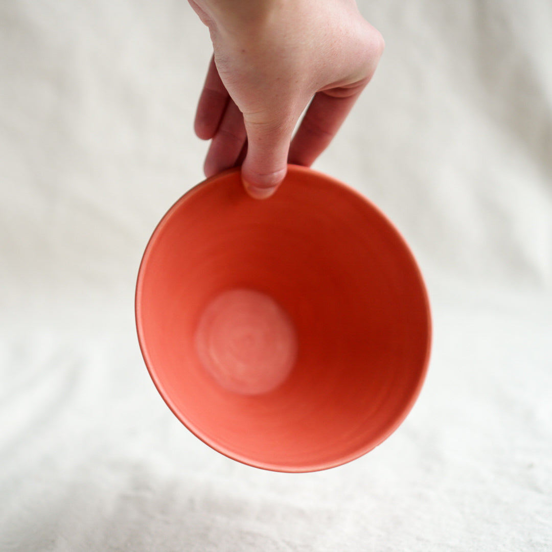 Small Coral Catchall Bowl