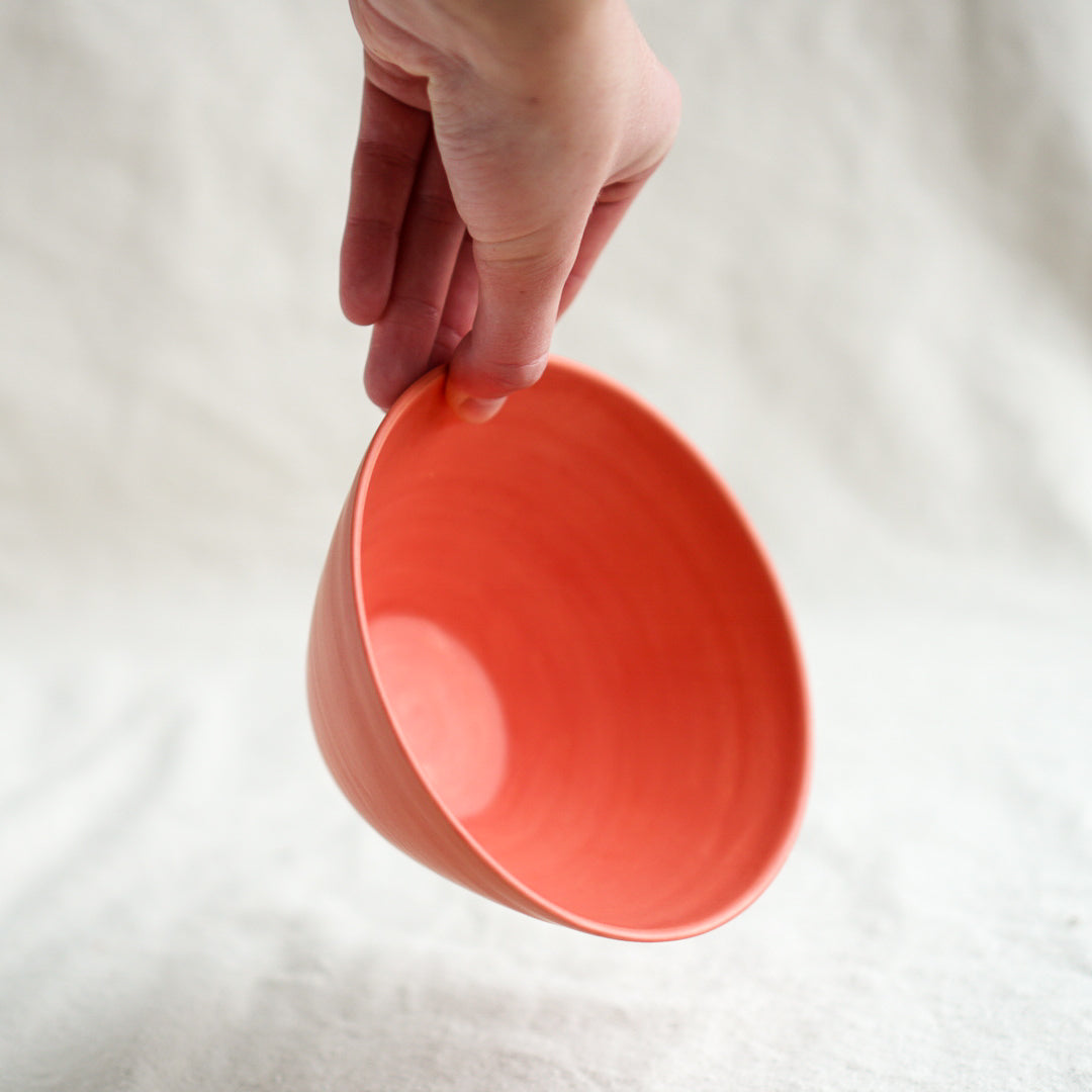 Small Coral Catchall Bowl