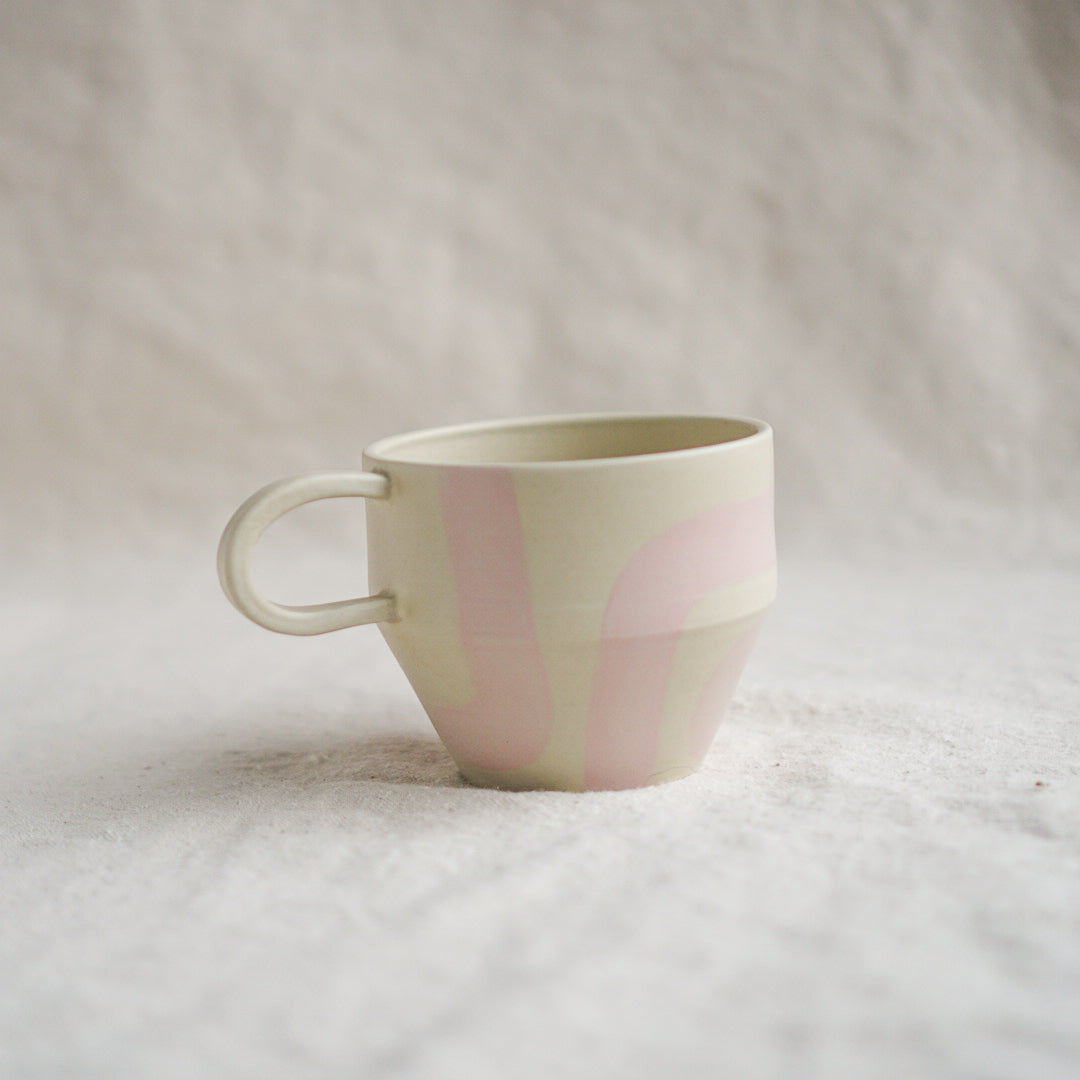 Pink Shapes Mug