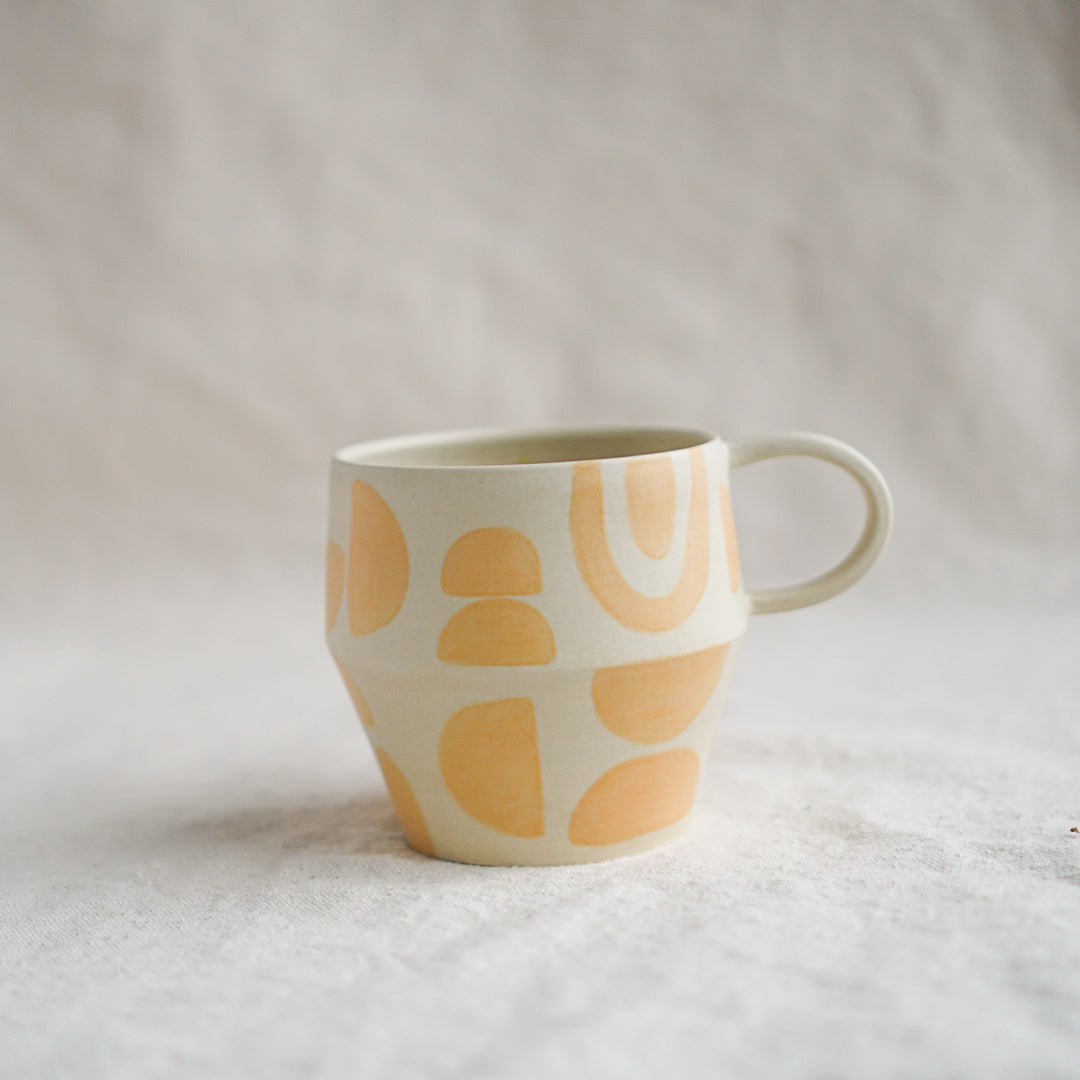 Yellow Shapes Mug