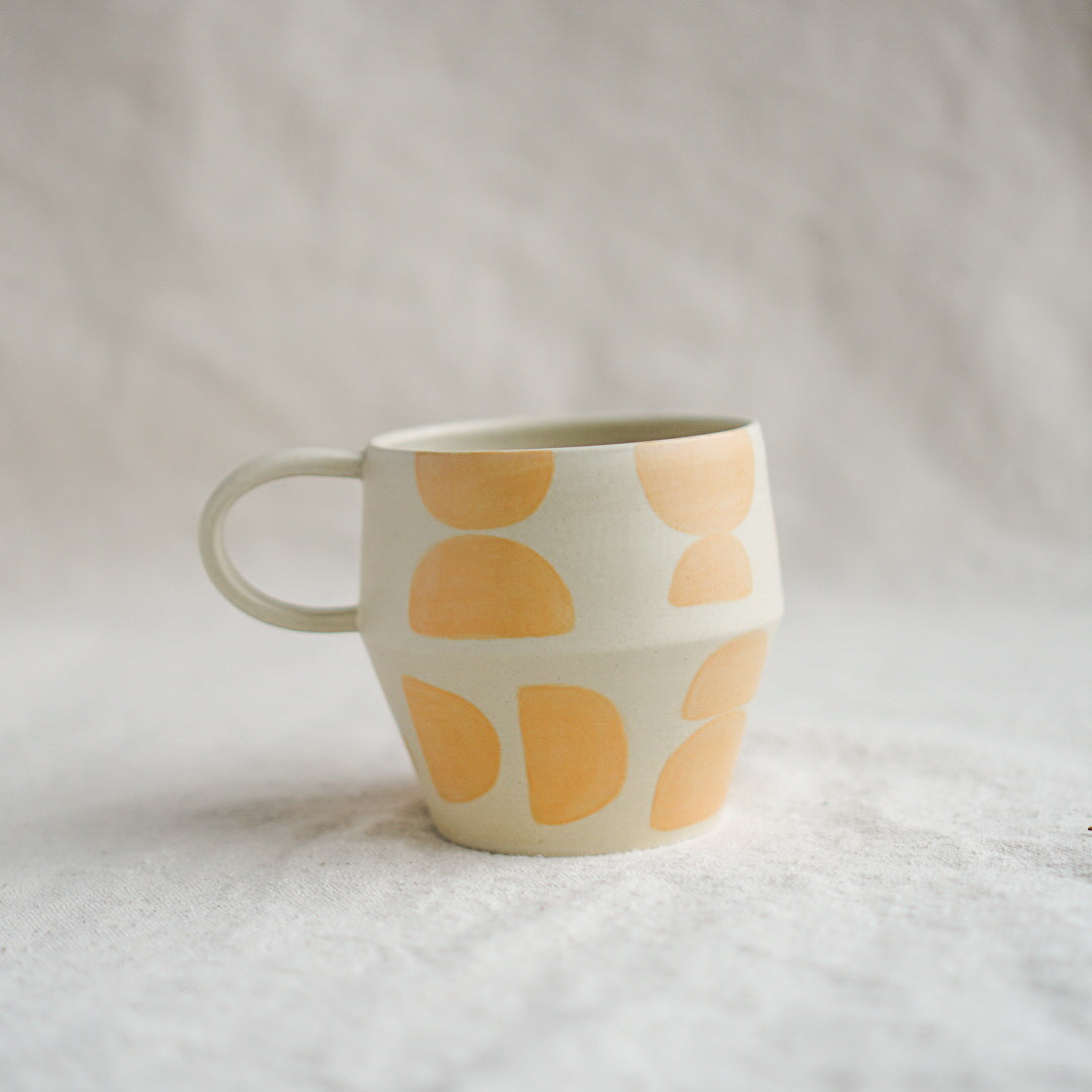 Yellow Shapes Mug