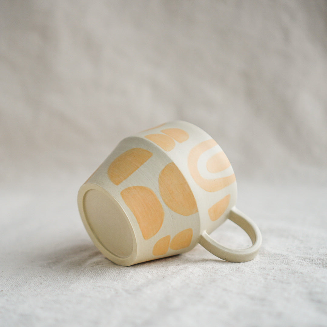 Yellow Shapes Mug