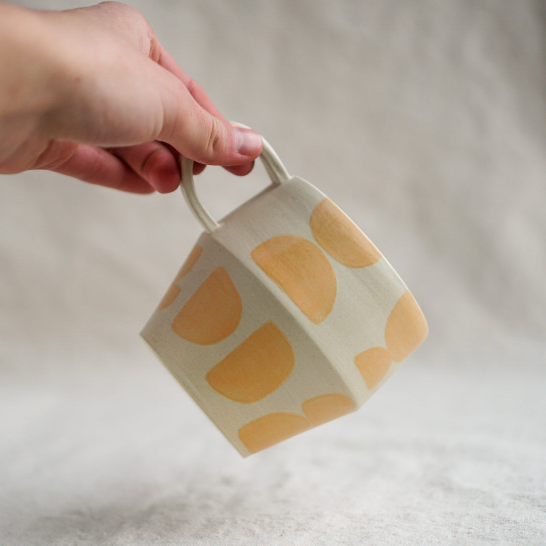 Yellow Shapes Mug