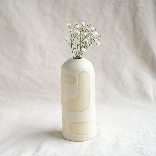 Stoneware Bud Vase