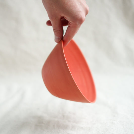 Small Coral Catchall Bowl